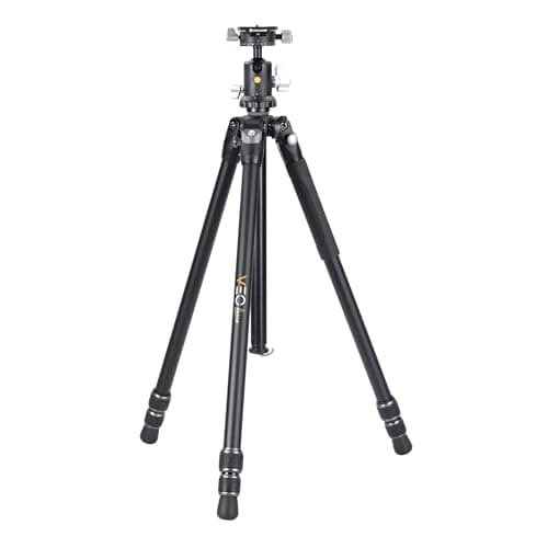 Image of Vanguard VEO 3 263AB Traditional Aluminium Tripod With Dual Axis Ball Head - 15kg Load Capacity