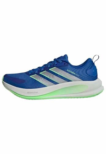 Image of adidas Men's Supernova Ease 2 Running Shoes, Blue/Silver met./Lime Burst, 9 UK