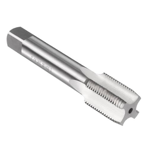 Image of sourcing map Hand Plug Tap 1"-14 UNS 2B Thread Plug Style Taps Straight Flute Screw Tapping Threading Tool High Speed Steel HSS6542