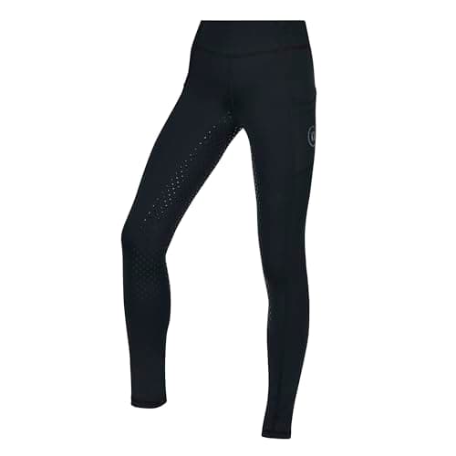 Image of Dublin Kids Everyday Riding Tights, Black, Childs 12/25"