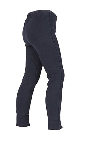 Image of Shires Childrens Wessex Jodhpurs - Beige, Canary or Navy Blue: Navy Blue: 7-8 Years