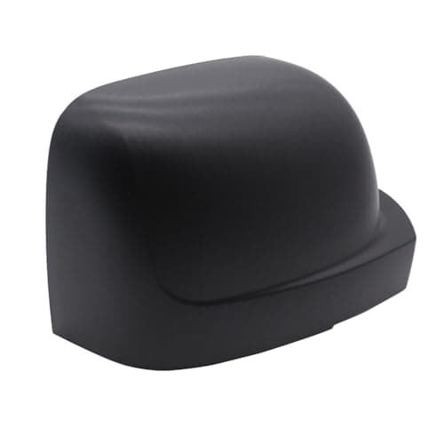 Image of 1 PC SHLPDFM Matt Black Wing Mirror Cover Right Driver Side Mirror Cap Fits for Vauxhall Vivaro Renault Trafic Nissan NV300 Fiat Talento