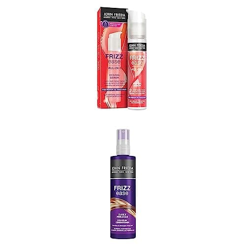 Image of John Frieda Frizz Ease Daily Miracle Leave In Conditioner & Original Serum: for Frizzy Hair, 1x200 ml, 1x50ml