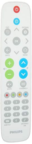 Image of Philips 22AV1604B Telecomando TV Pulsanti (White Healthcare Remote Control - 2019)