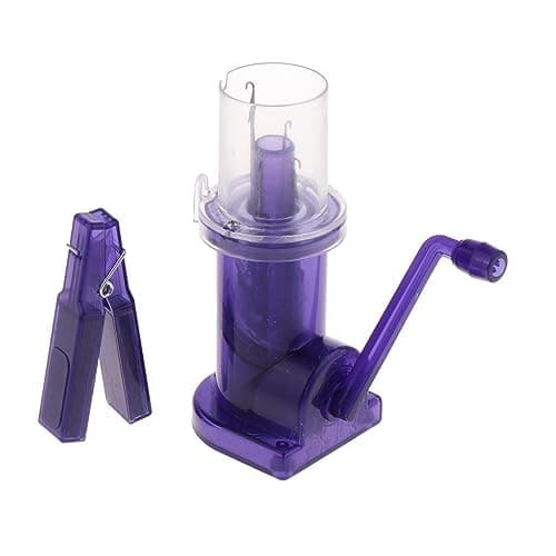 Image of CENPEK DIY Household Hand Spool Knitter, Mini Sewing Knitting Mill Machine Hand-Operated Knitting Machine Craft Bracelet Weave Tool