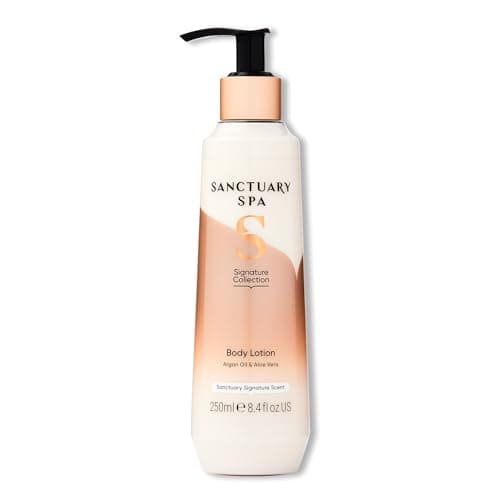 Image of Sanctuary Spa Moisturising Body Lotion, No Mineral Oil, Cruelty Free & Vegan Body Moisturiser for Dry Skin, 250ml