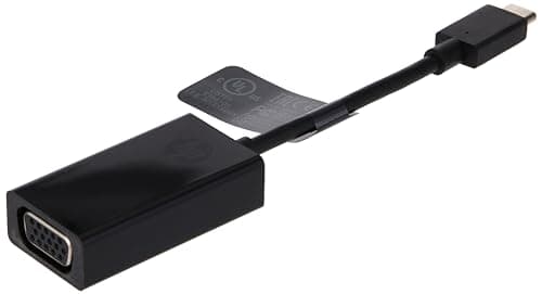 Image of HP USB-C To VGA Adapter, Black