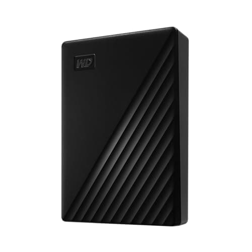 Image of WD 6TB My Passport Portable External Hard Drive, Black, Includes Backup Software with Defense Against ransomware, and Password Protection - WDBR9S0060BBK-WESN
