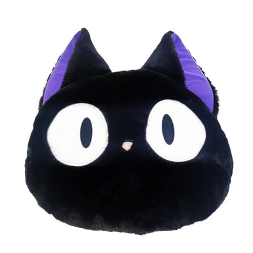 Image of Sun Arrow Nakayoshi Jiji Cushion - Kiki the Little Witch