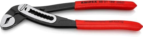 Image of KNIPEX Alligator Water Pump Pliers Self-Service Card with Non-Slip Plastic Coating 180 mm, 88 01 180 SB