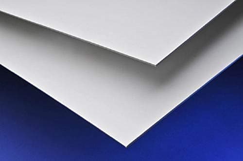 Image of White PVC uPVC Hygenic Wall Cladding 855mm x 2000mm 1.3mm Thick