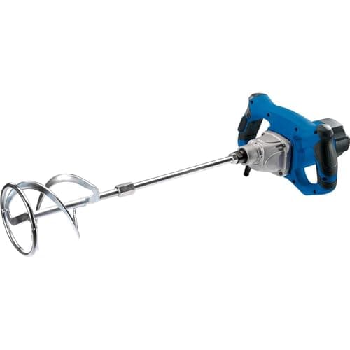 Image of Draper 56406 110V Power Mixer (1400W), Blue, Silver