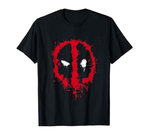 Image of Deadpool Splat Face T-Shirt
