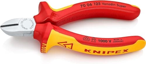 Image of KNIPEX Diagonal Cutter 1000V-insulated (125 mm) 70 06 125