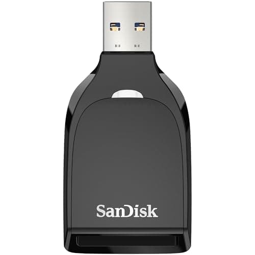Image of SanDisk QuickFlow SD UHS-I Card, USB-A Reader/Writer, Read speeds up to 250MB/s, Write speeds up to 150MB/s, USB 3.2, Gen 1