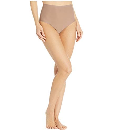 Image of Chantelle Women's, SOFTSTRETCH, High Waist Brief, Women's invisible lingerie, Brown (Cappuccino Ol), One Size