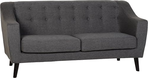 Image of Seconique Ashley 3 Seater Sofa in Dark Grey