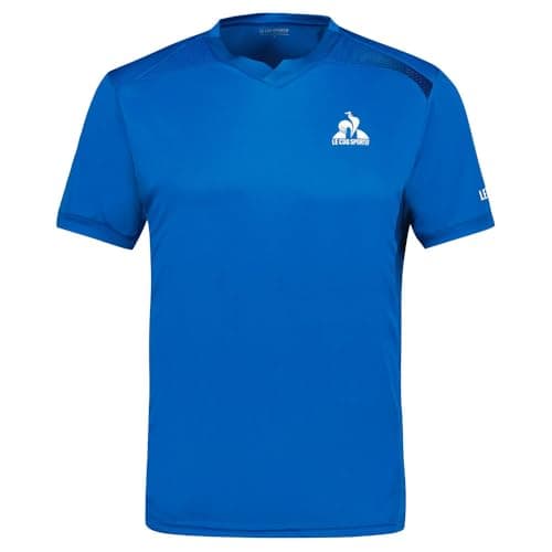Image of Le Coq Sportif Men's T-Shirt, Blue, M