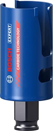 Image of Bosch 1x EXPERT Construction Material Hole Saw (for Softwood, Chipboard, Ø 40 mm, Professional Accessory Rotary Drill/Drivers)