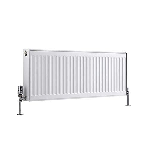 Image of Milano Compact White Type 22 Horizontal Double Panel Convector Radiator - 400mm x 1000mm