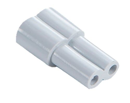 Image of Knightsbridge ML358 - SEAMLESS PLASTIC COUPLER LED LIGHT JOIN UNDER CABINET FITTINGS IN WHITE