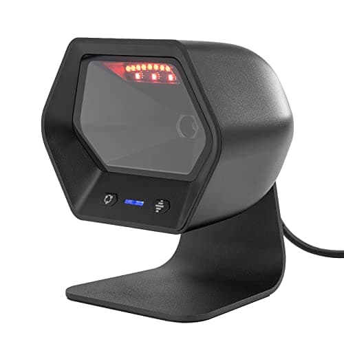 Image of NETUM 1D 2D QR Presentation Scanner Hands-Free USB Barcode Scanner Omnidirectional Wired Bar code Reader for Mobile Payment Computer Screen Scan Support PDF417, Securpharm Code(Data Matrix) NT-7060