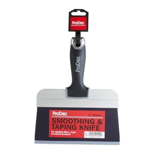 Image of ProDec 8" Carbon Steel Taping Knife for Taping and Filling Plasterboard/Drywall