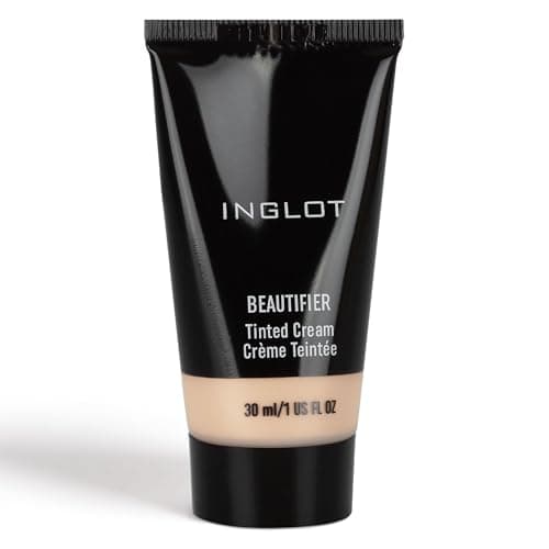 Image of Inglot Beautifier Tinted Cream – Lightweight, Hydrating Foundation for a Flawless Finish | Natural Coverage with a Healthy Glow | Perfectly Blended Skin Tone with Long-Lasting Hydration | 30 ml | 101