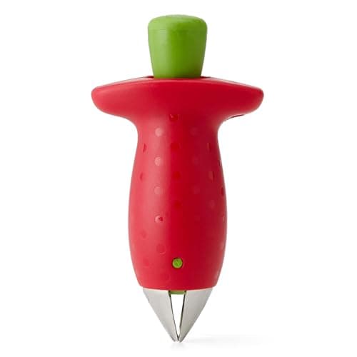 Image of Chef'n StemGem™ Strawberry Huller, Red, 9 x 5 x 3 cm