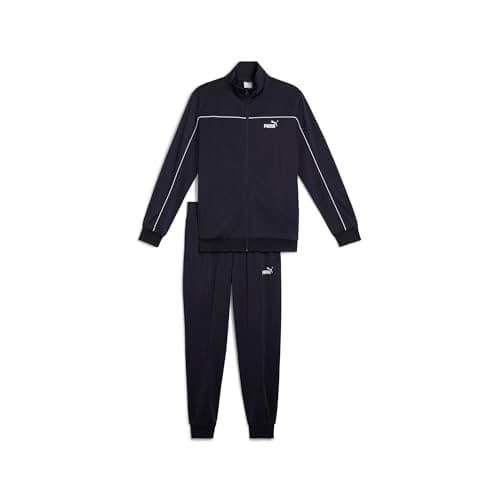 Image of PUMA Unisex Poly Piping Knitted Suits, New Navy, M EU