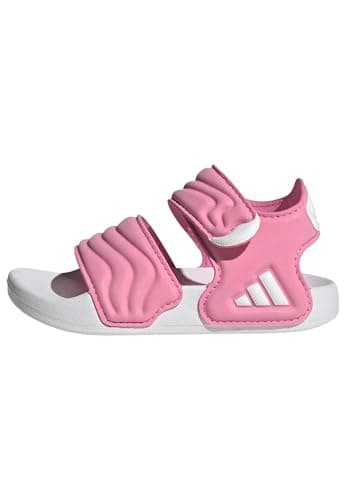 Image of adidas Unisex Baby ADILETTE SANDAL 2 SANDALS INFANTS, bliss pink/ftwr white/bliss pink, 3 UK Child
