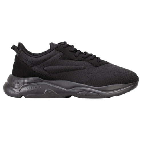 Image of Hugo Leon_Runn_jqmono 10280040 01 Men's Trainers, Black, 9 UK