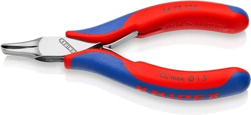 Image of KNIPEX Electronics End Cutting Nipper with Multi-Component Handles 120 mm, 64 72 120