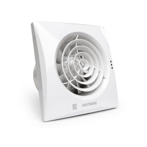 Image of Fantronix 100 mm (4”) DC Bathroom Extractor Fan with PIR Motion Sensor – Energy-Efficient Ventilation for Bathrooms, Wet Rooms & Kitchens