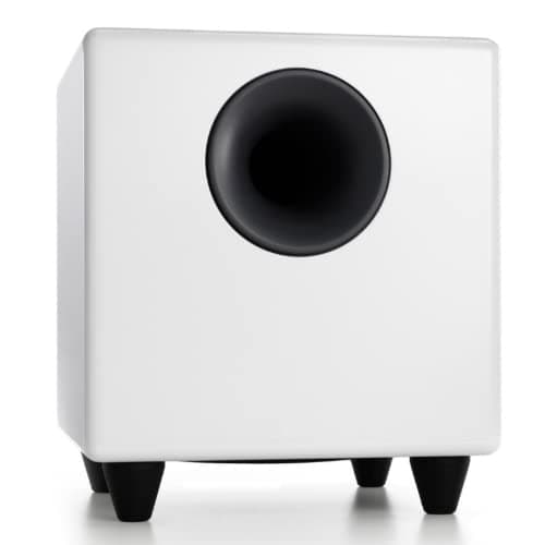 Image of Audioengine S8 Powered Subwoofer Speaker - 250W 8-inch Home Subwoofer with Built-in Amplifier (White)