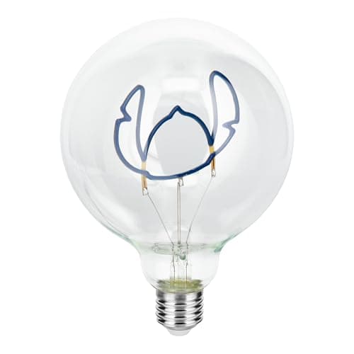 Image of Paladone Disney Stitch Decorative LED Neon E27 Screw Bulb - Add to Any Edison Compatible Lamp, Officially Licensed Lilo & Stitch Collectible Gift, for Bedrooms & Homes