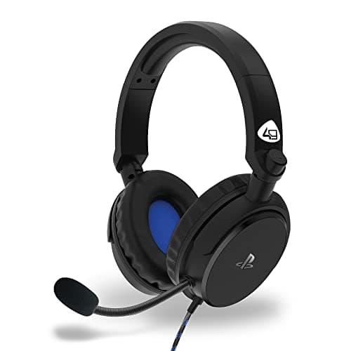 Image of 4Gamers PRO4-50s Black Gaming Headset with Stand for PS4