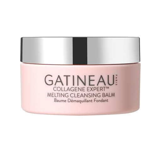 Image of GATINEAU Collagene Expert™ Melting Cleansing Balm - 100ml, Makeup Remover & Face Cleanser, Supports Skin Barrier, Phyto-Collagen & Hyaluronic Acid, Non Greasy Formula, Suitable for All Skin Types