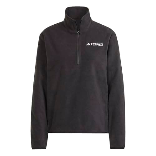 Image of adidas Women's Terrex Multi Essentials Half Zip Fleece Jacket, black, M