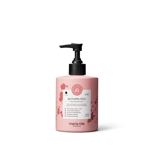 Image of Maria Nila Color Refresh, Autumn Red 300 ml, Red Hair Mask, Semi-Permanent Pigments, 100% Vegan & Sulfate/Paraben free