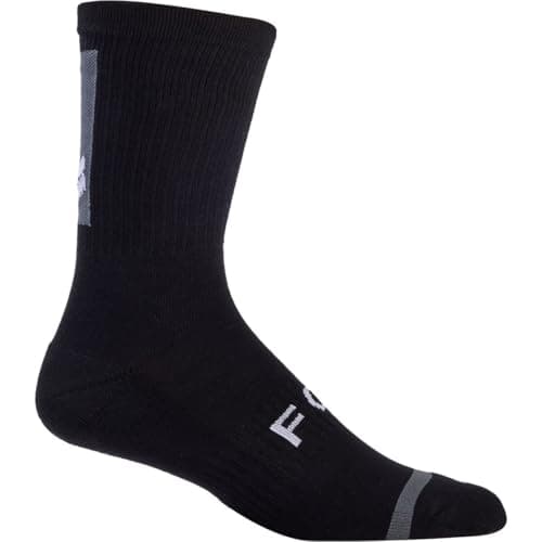 Image of Fox Men's Defend Socks 8 Inch Black Size l/XL