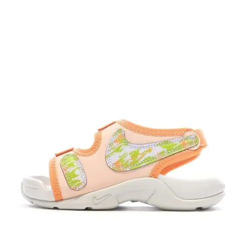 Image of Nike Sunray Adjust 6 Se Kids' Orange Sandals, Orange, 12.5 UK Child