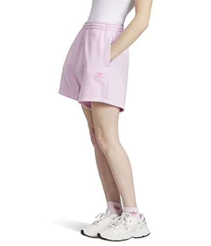 Image of adidas Originals Women's Adicolor Essentials French Terry Shorts, Orchid Fusion, XS