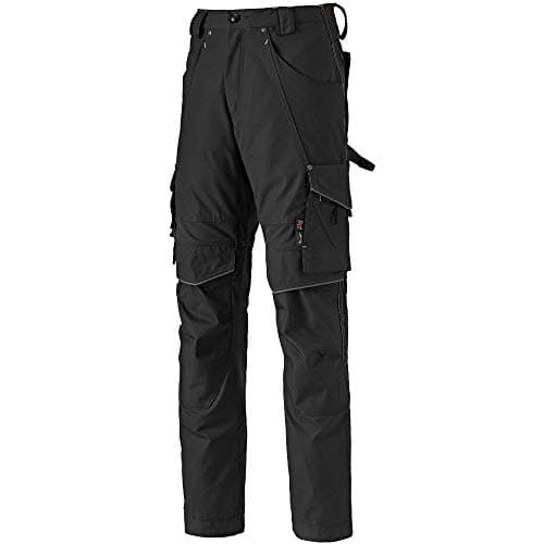 Image of Timberland Pro Mens Interax Work Workwear Trousers Black