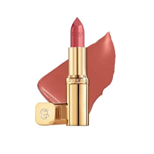 Image of L'Oréal Paris Lipstick, Color Riche Satin Smooth, Moisturising Pure Pigment Lip Colour, With Omega 3 & Vitamin E, Ultra Creamy Formula, Shade: 110 Made in Paris