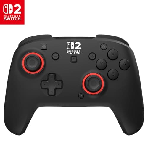 Image of Turtle Beach Rematch Black Wireless Gaming Controller. Officially licensed for Nintendo Switch 2
