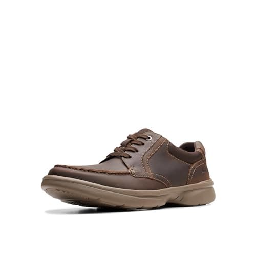 Image of Clarks Men's Bradley Vibe Oxford, Beeswax Leather, 10 UK
