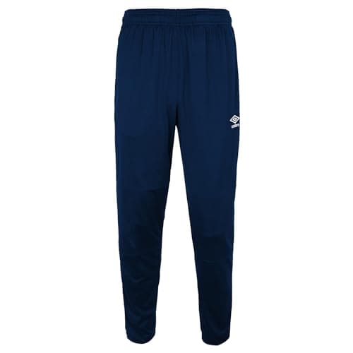Image of Umbro Unisex's Double Diamond Interlock Pant Track, Navy, Large