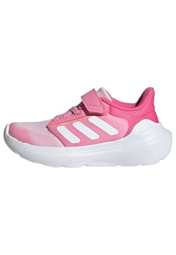 Image of adidas Unisex Kids TENSAUR Run 3.0 Shoes Children, Clear Pink/Cloud White/Pulse Magenta, 2 UK