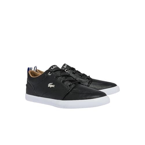 Image of Lacoste Mens Bayliss 119 1 U CMA Sneaker, Adult, Black//White, Size 10.0 US / 9. US